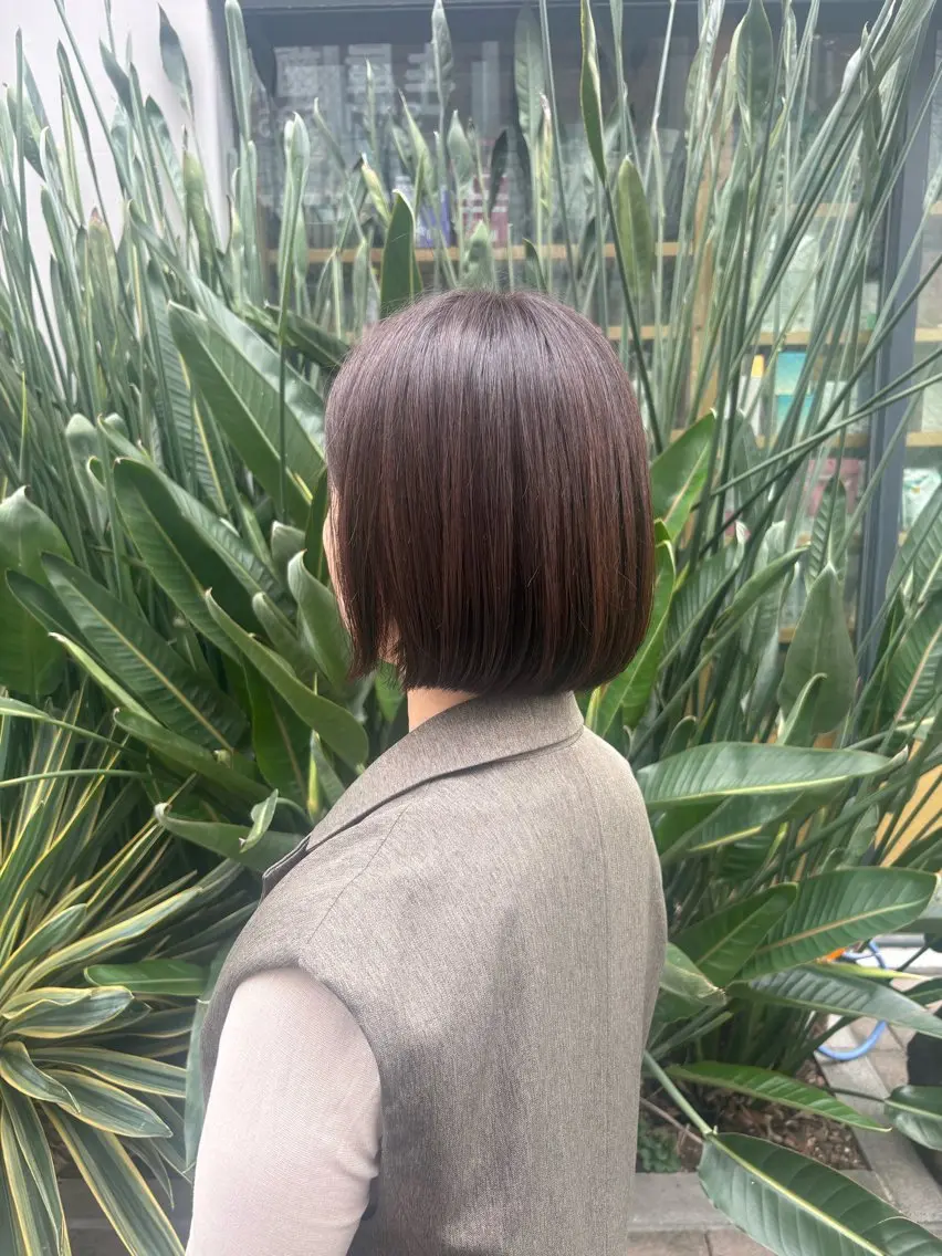 ミディアム ヘアカラー トリートメント HARUNA /のヘアスタイル