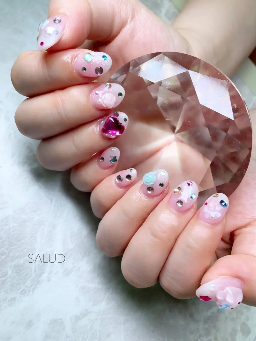 ネイル ハンドネイル Nail Salon SALUDのネイルデザイン