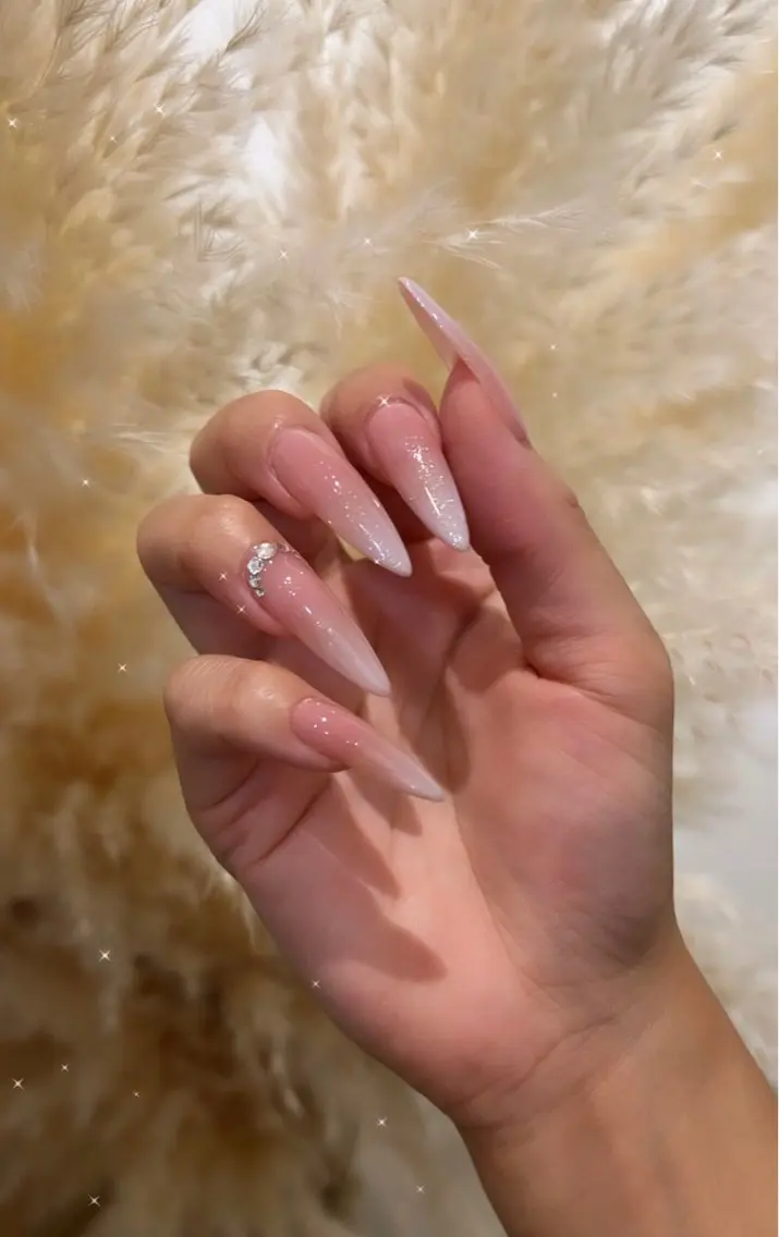 ネイル ブルー Lino+ ネイル&よもぎ蒸しのネイルデザイン