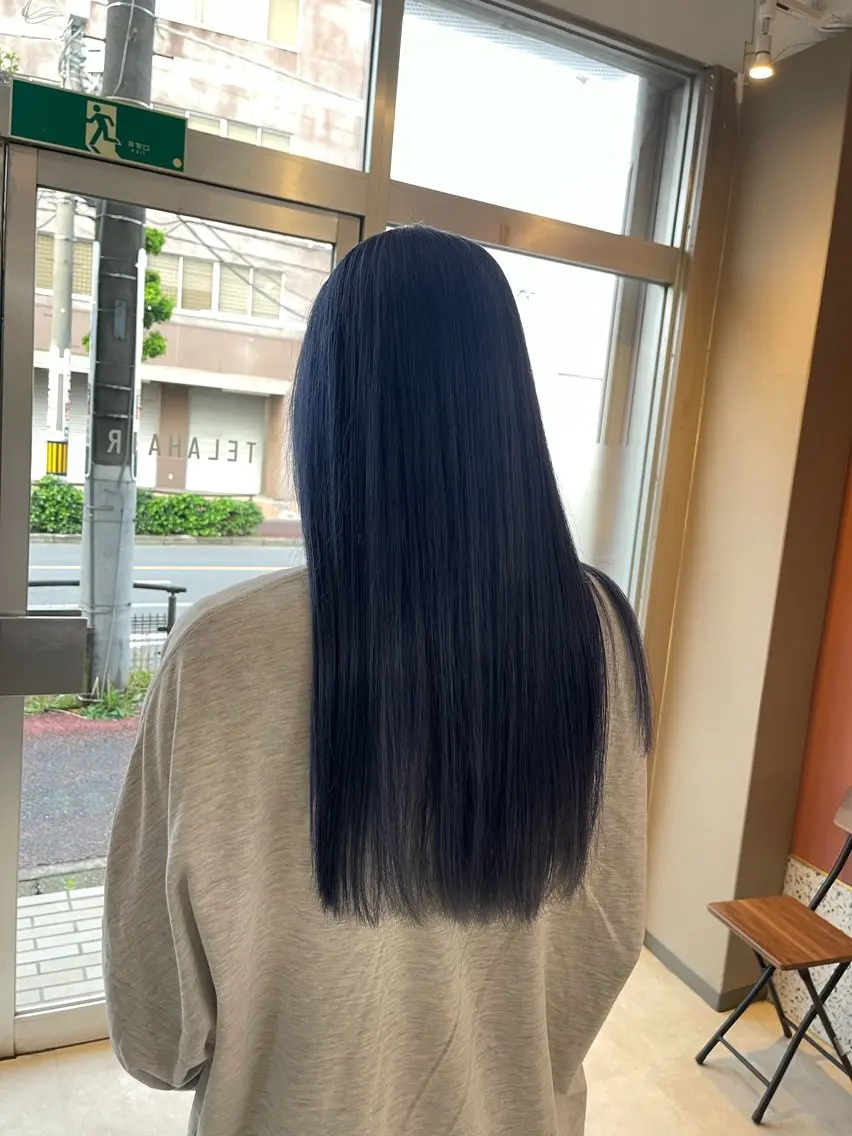 ロング ヘアカラー ✨透明感カラー✨ 🌈艶カラー🌈のヘアスタイル