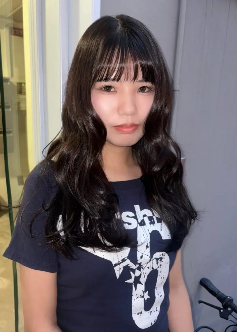 ロング ヘアセット siki yuikaのヘアスタイル
