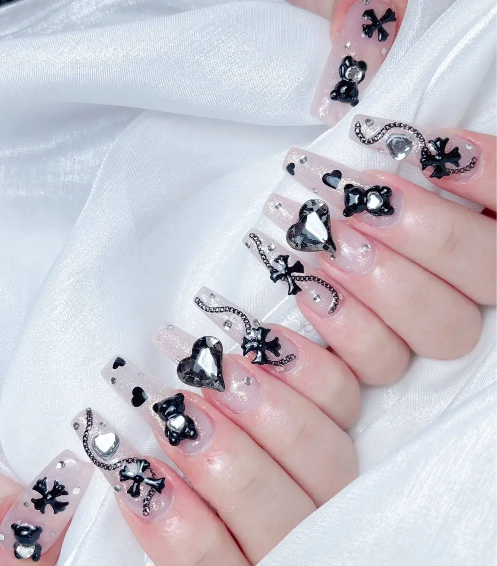ネイル ハンドネイル M🌷nail 長さだし専門店のネイルデザイン