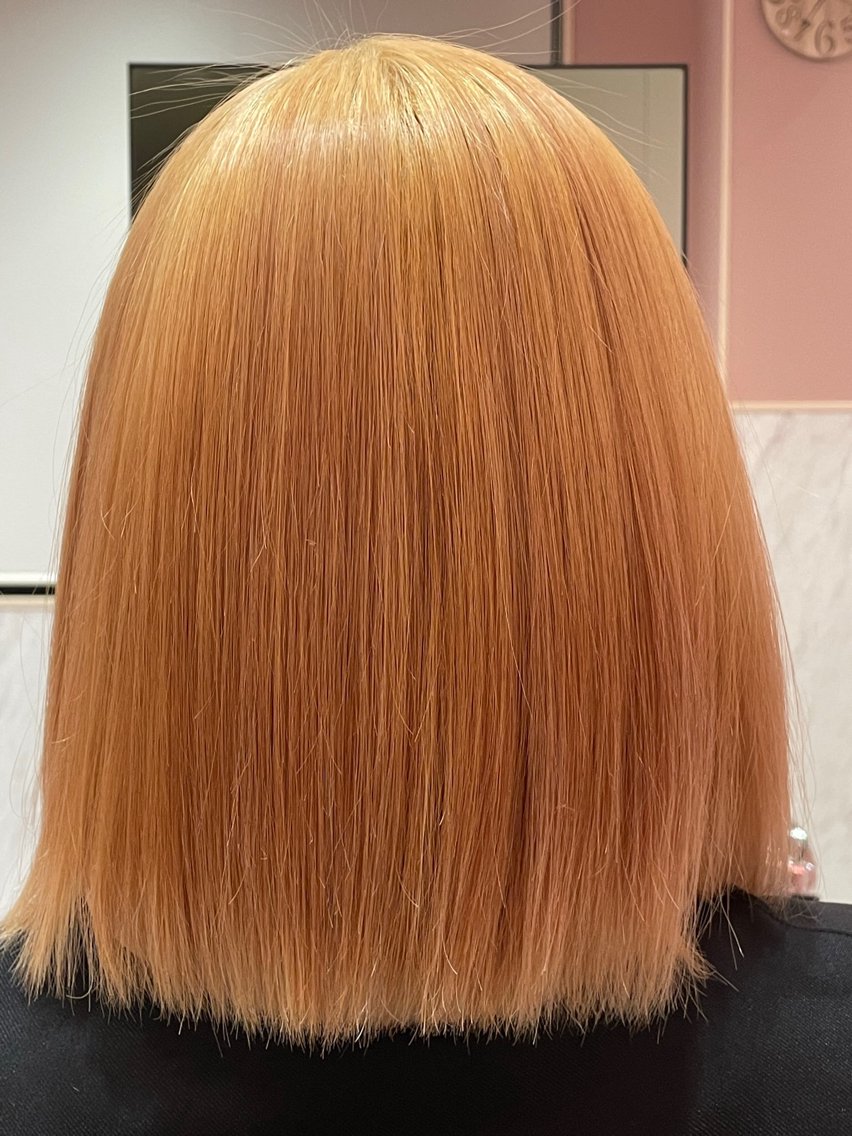 カラー 大山 莉奈のヘアスタイル