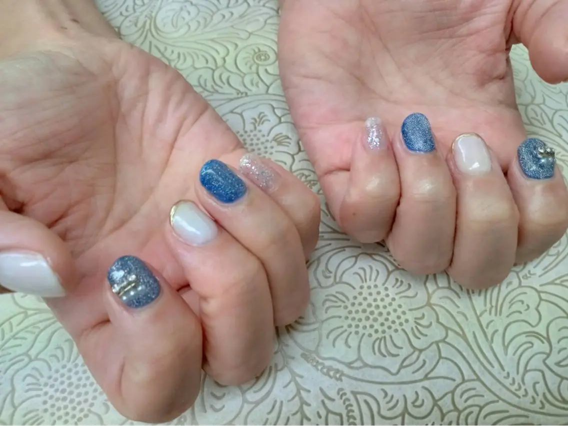 ネイル フラワーネイル precious nail roomのネイルデザイン