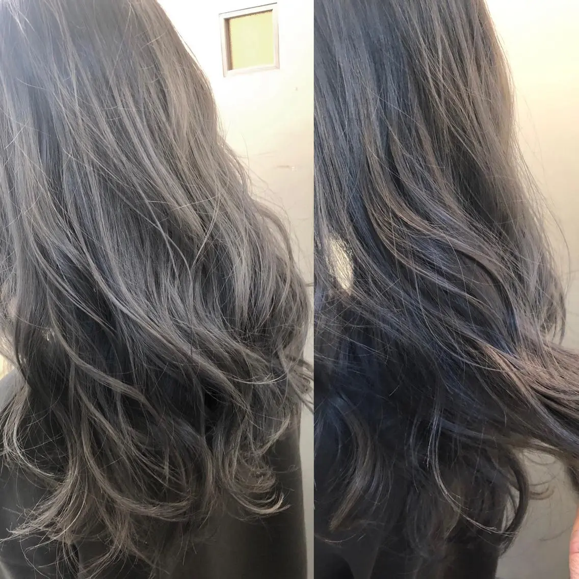 セミロング カラー バレイヤージュ レイヤーカット 美髪・艶髪特化美容師 RYOJIのヘアスタイル