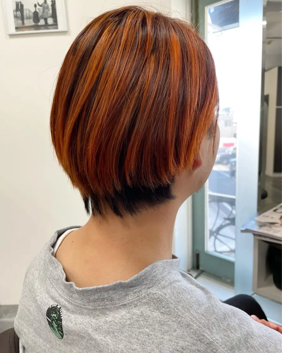 メンズ カット ヘアカラー トリートメント 平 ちひろのヘアスタイル