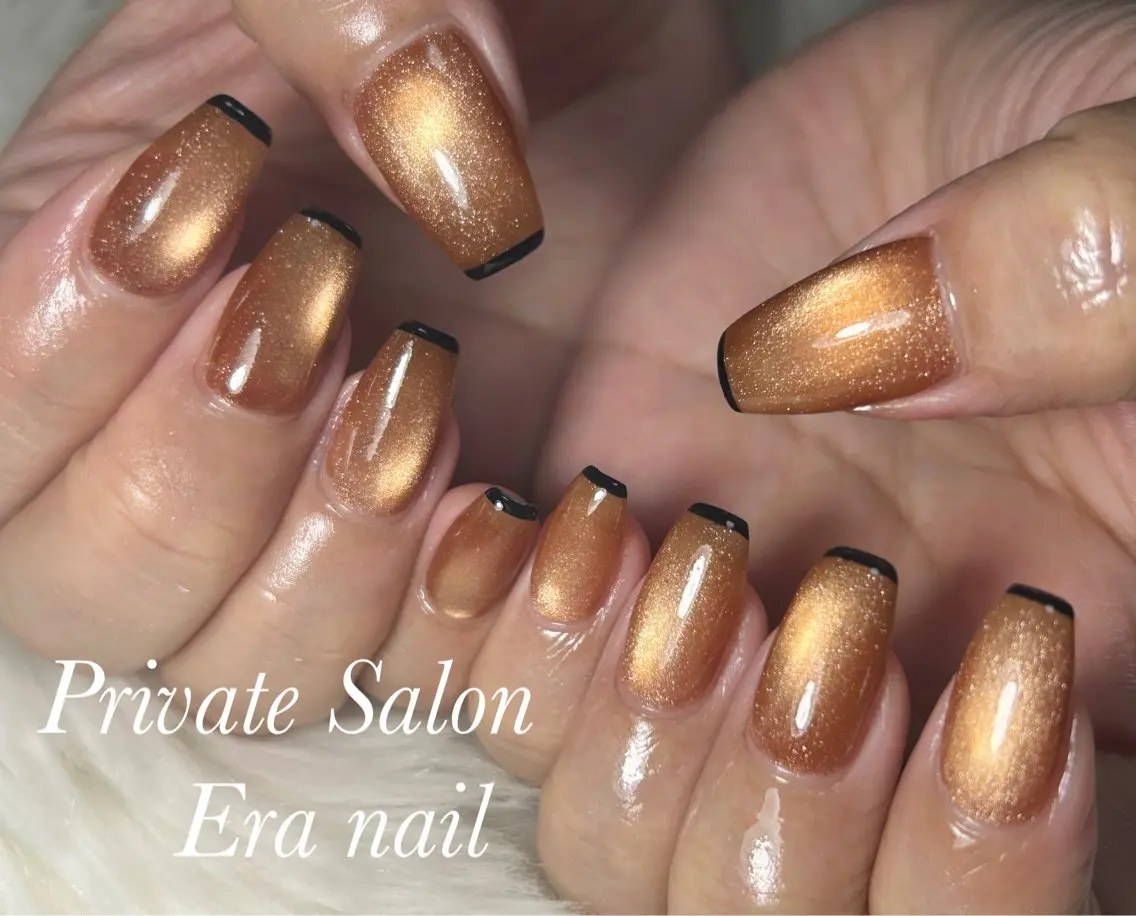 ネイル マグネットネイル ハンドネイル Era nailのネイルデザイン