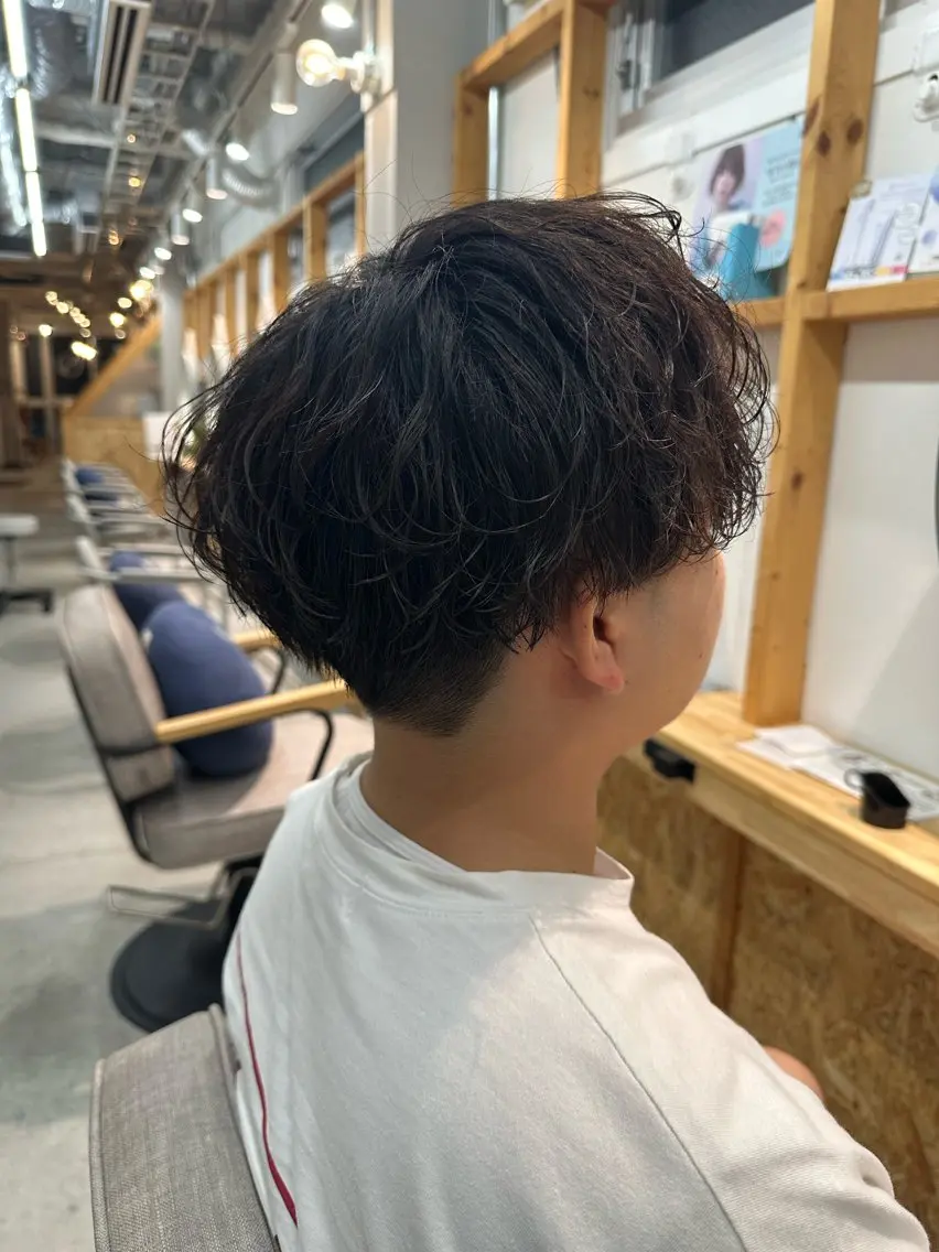 メンズ マッシュ 松本 莉央のヘアスタイル