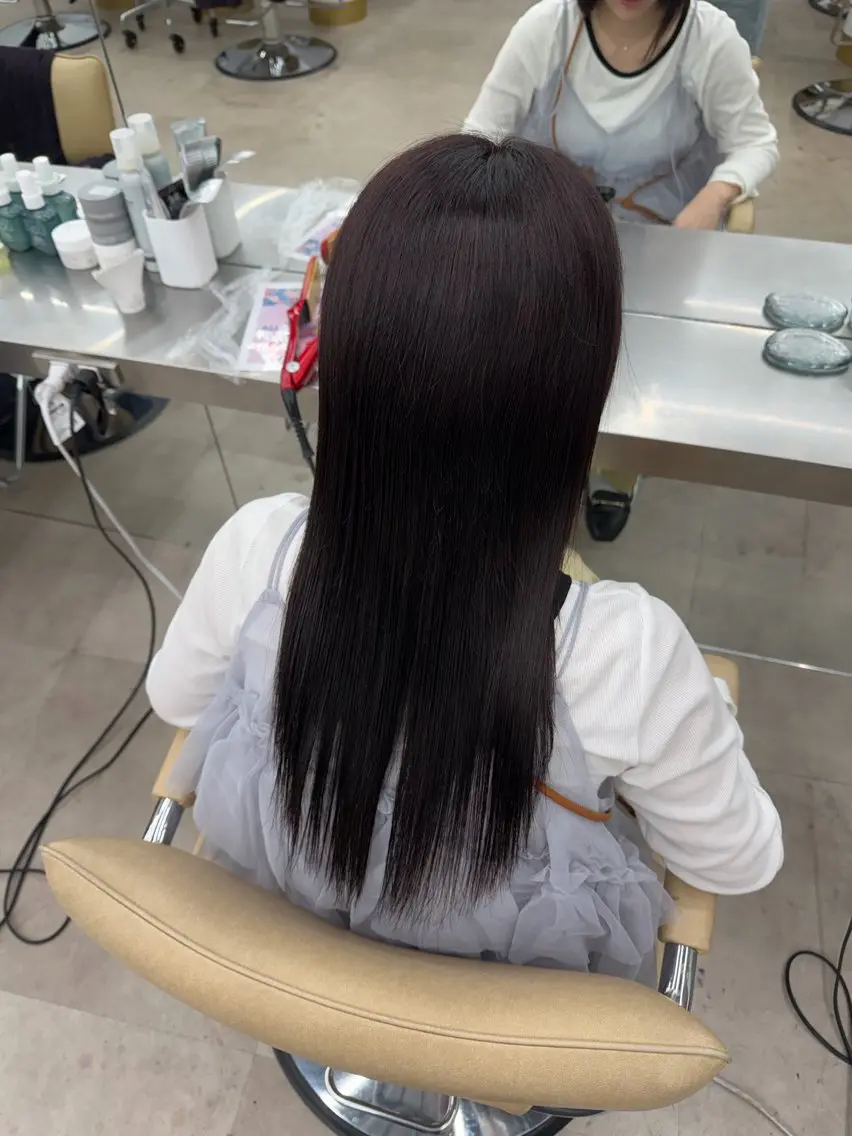 ヘアカラー トリートメント モデル募集中⸝⸝꙳ EKUNA🌿のヘアスタイル