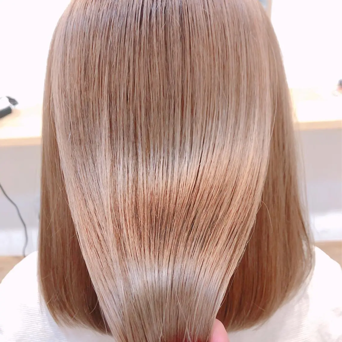ミディアム ミディアムパーマ 髪質改善 韓国風ヘア レイヤーカット 縮毛矯正 カット ヘアカラー トリートメント 💜髪質改善💜韓国 レイヤー💜TAKUのヘアスタイル
