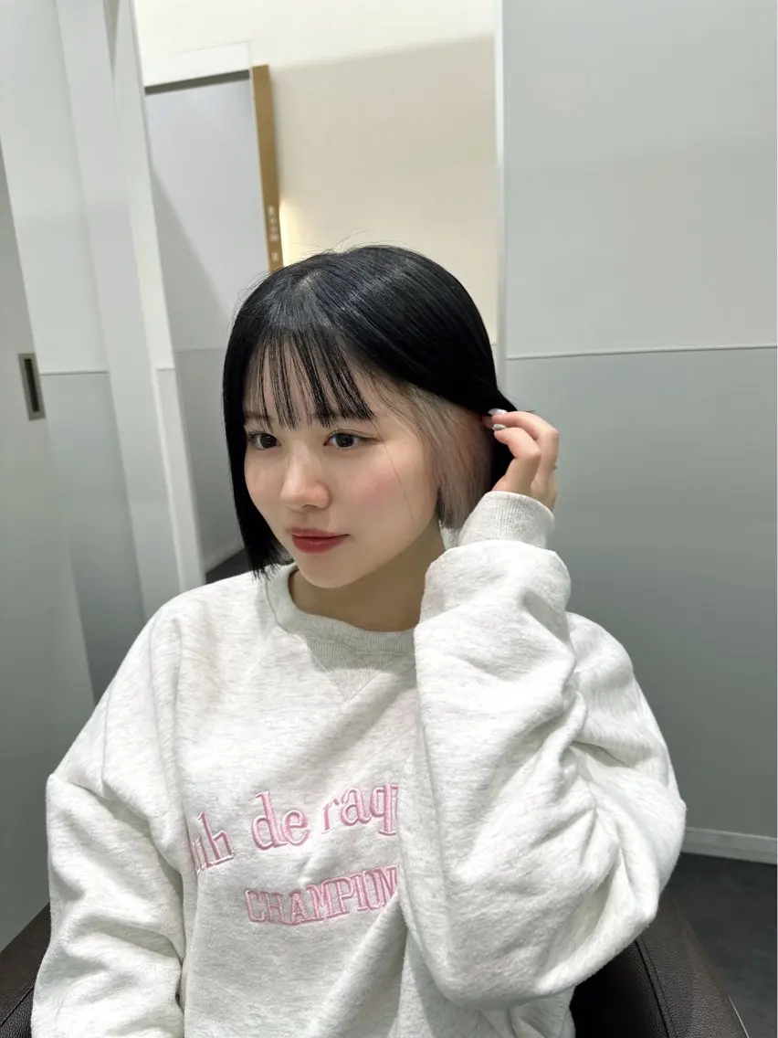 🌟艶ボブ🌟ボブカット＋3stepトリートメントの写真