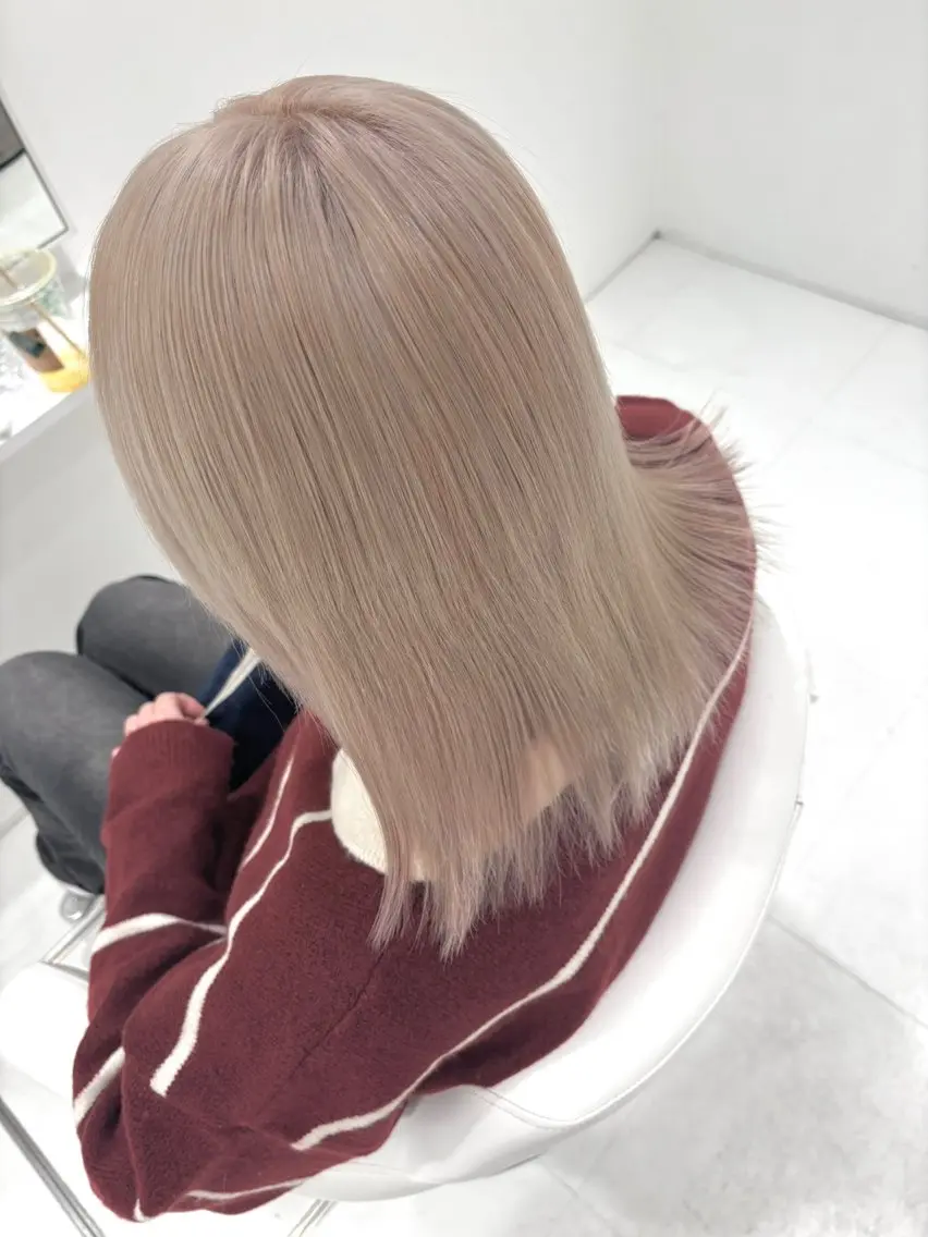 6/11・1名限定♡ブリーチカラー（女性のみ👩‍🦱‎）の写真