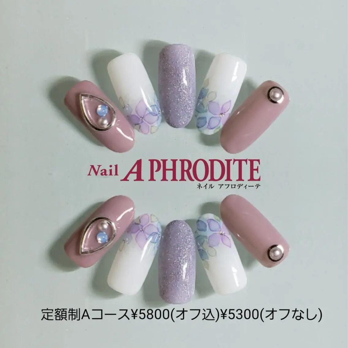 ネイル 持ち込み ハンドネイル Nail  Aphroditeのネイルデザイン