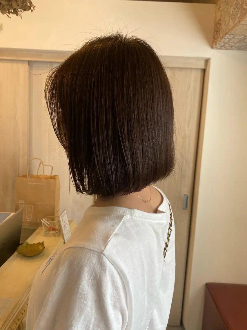 ミディアム ヘアカラー maya マヤのヘアスタイル
