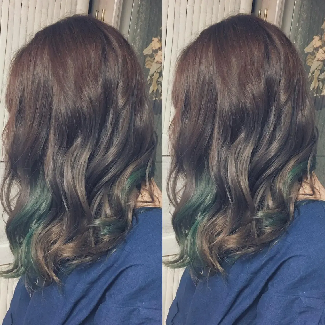 ロング カラー パーマ ヘアアレンジ インナーカラー 推し活専用 【派手髪】飯野ゆかりのヘアスタイル
