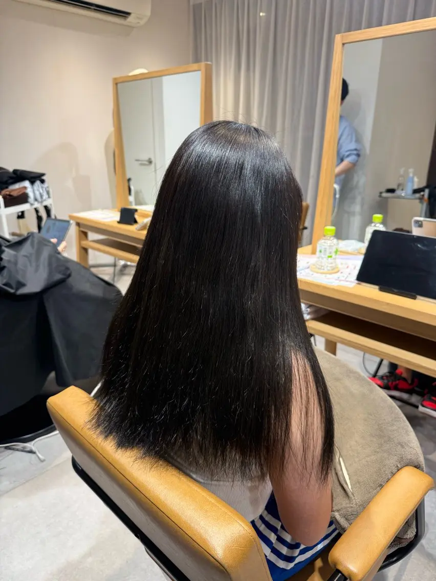 ロング ヘアカラー トリートメント fumika ☪︎⋆のヘアスタイル