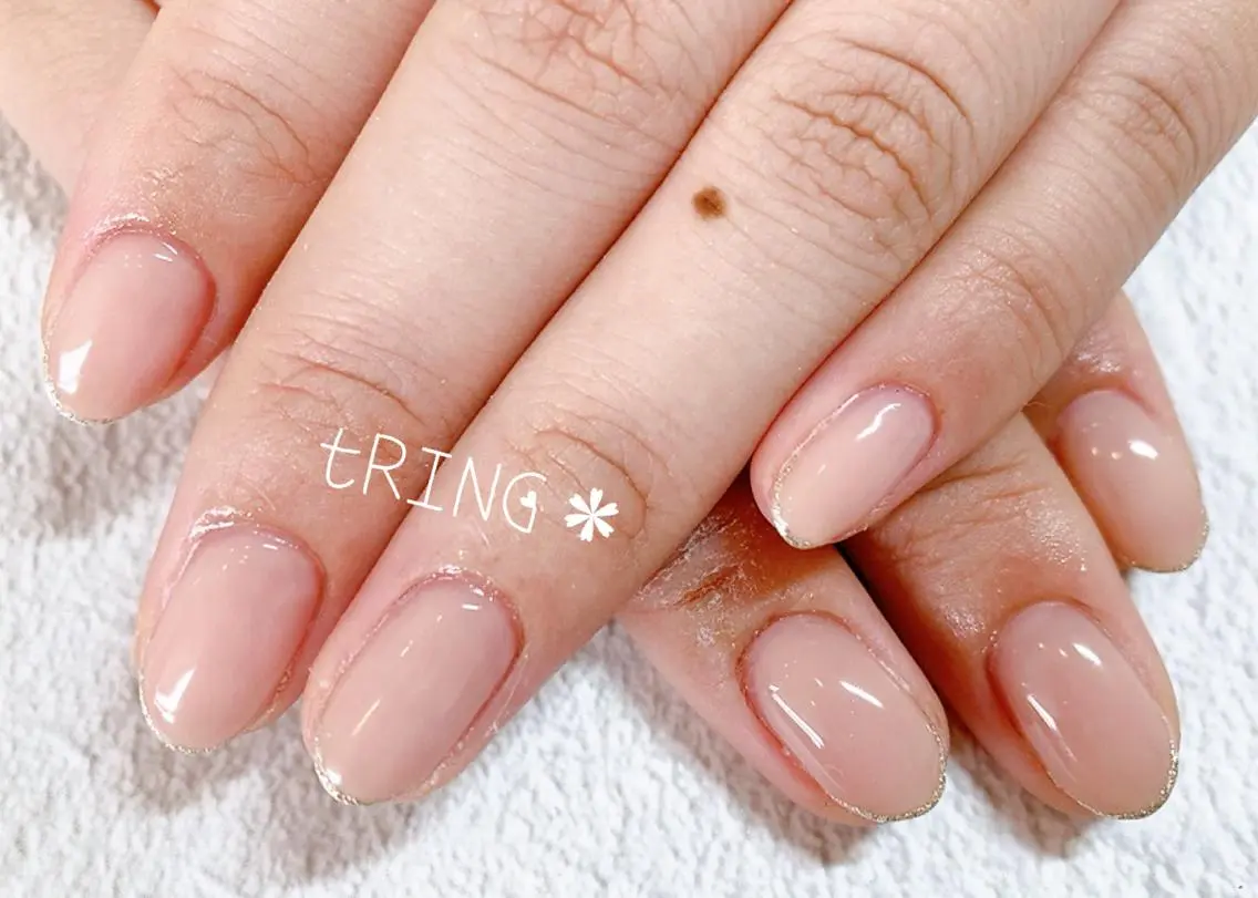 ネイル ハンドネイル tRING＊ しいの木台のネイルデザイン