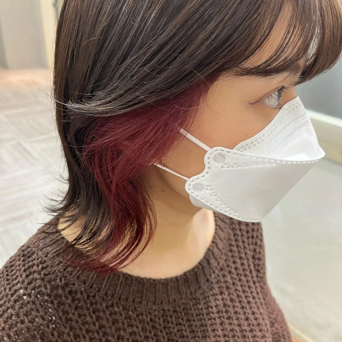 ミディアム カラー 🫧tomoka 透明感カラー🫧のヘアスタイル