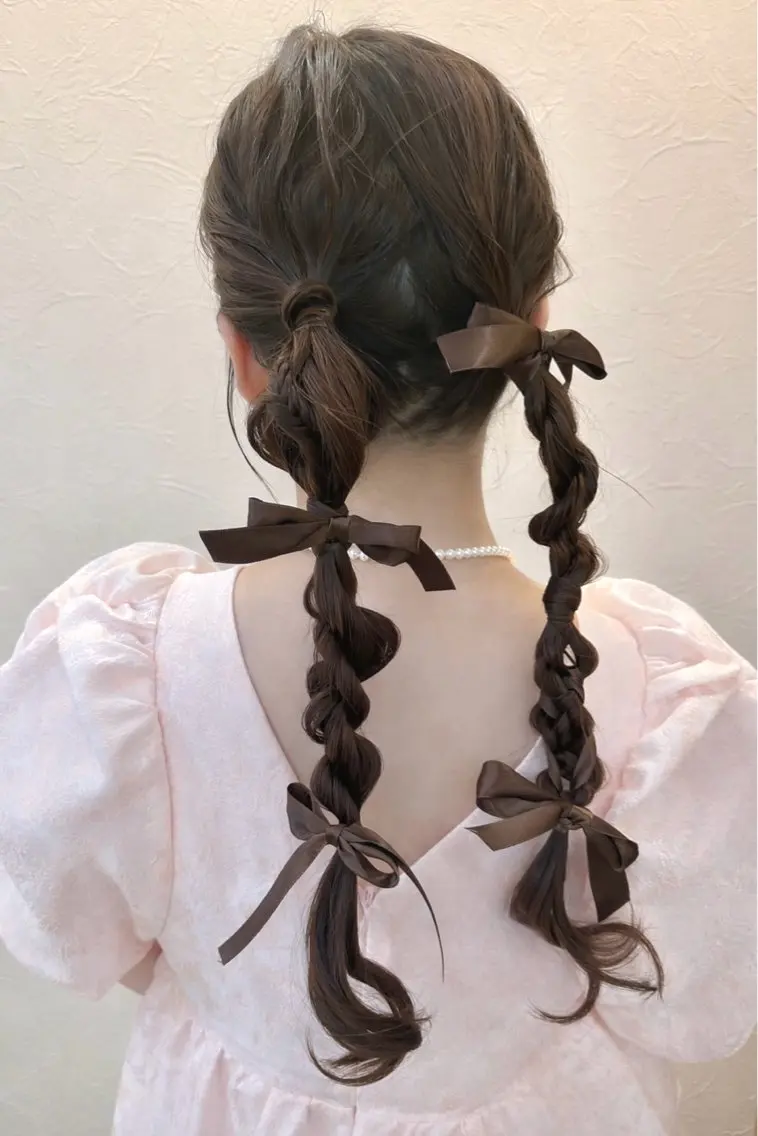 🎀前髪カット+ヘアセット🎀推し活や結婚式お呼ばれセットにも♡の写真