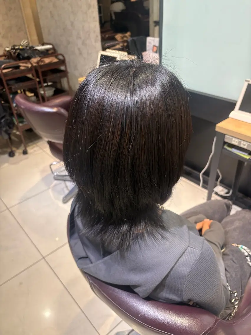 ショート 🫧韓国ツヤカラー /有馬🫧のヘアスタイル