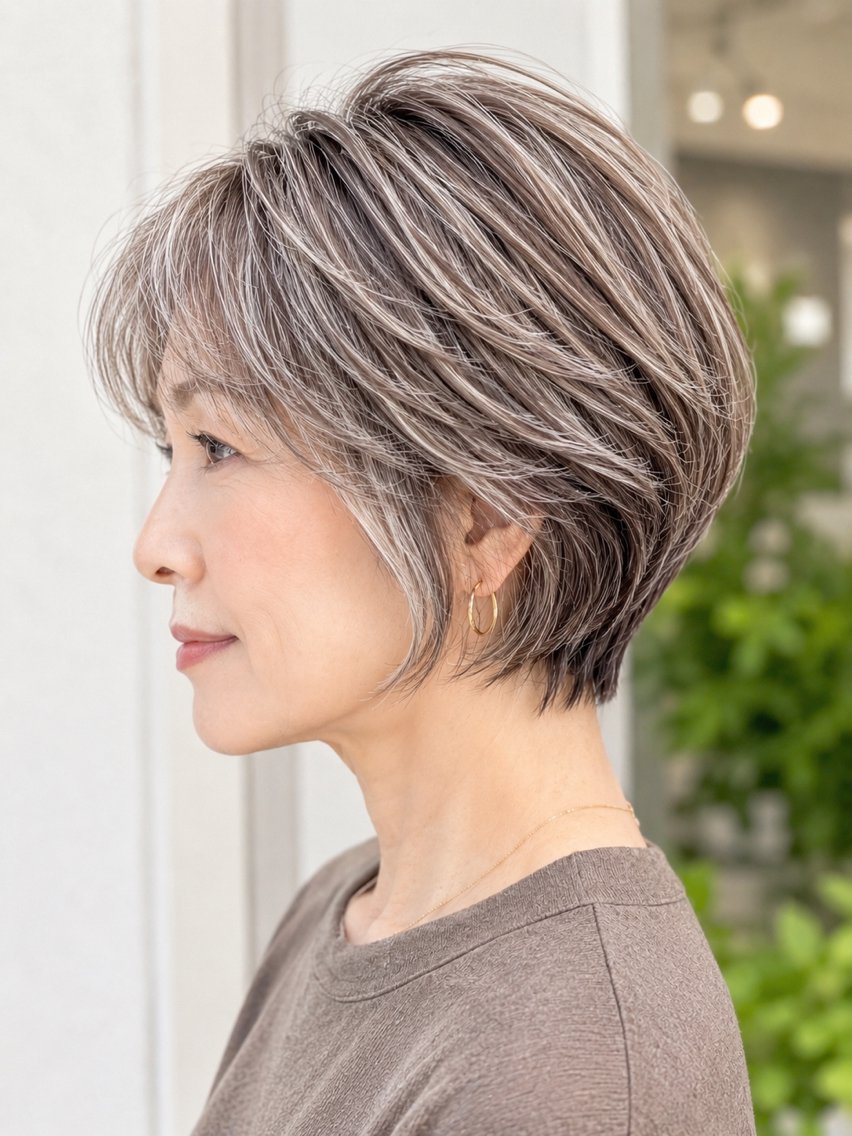 ショート 卒業式のヘアスタイル ハイライト 土屋 文人のヘアスタイル