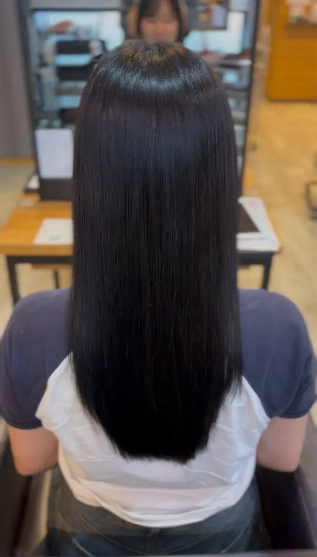 ロング ュィ/ 似合わせカットのヘアスタイル