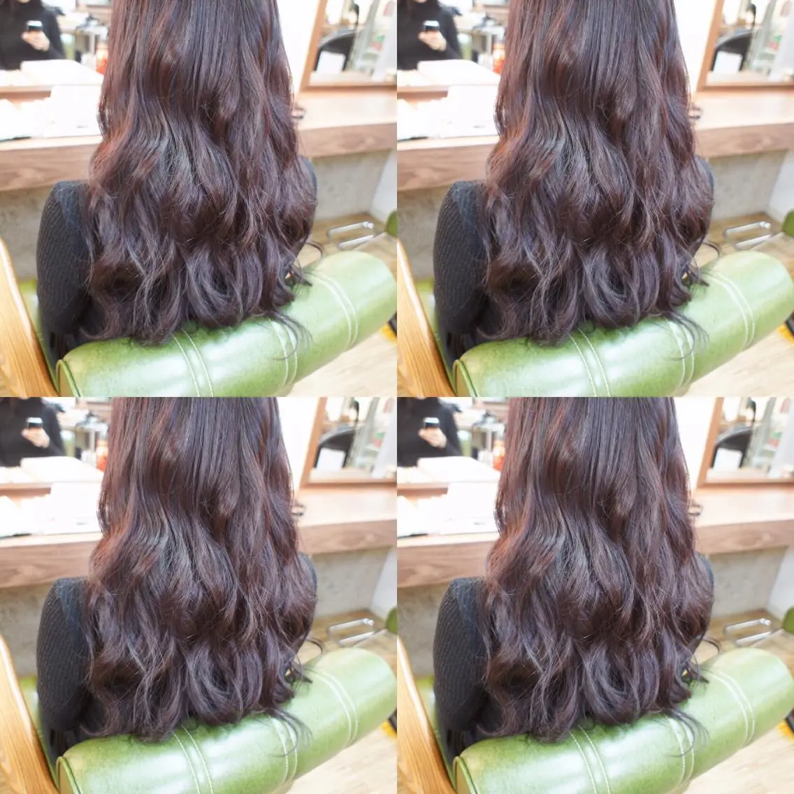 セミロング カラー パーマ ヘアアレンジ たまプラーザ駅 YAMATOのヘアスタイル