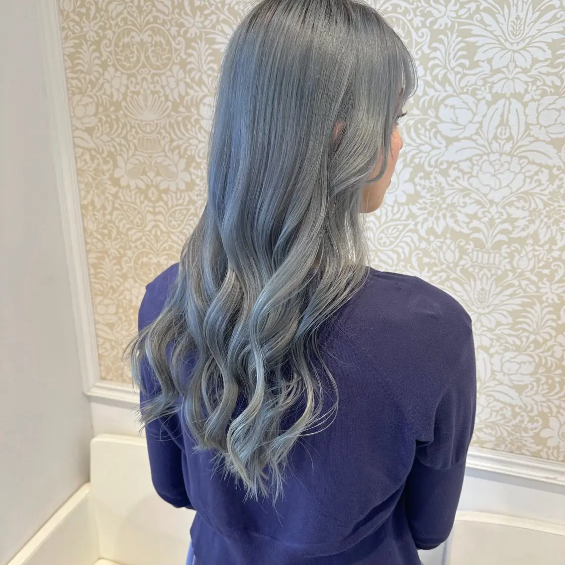 ロング 髪質改善カラー💎 オオネヨシナリのヘアスタイル