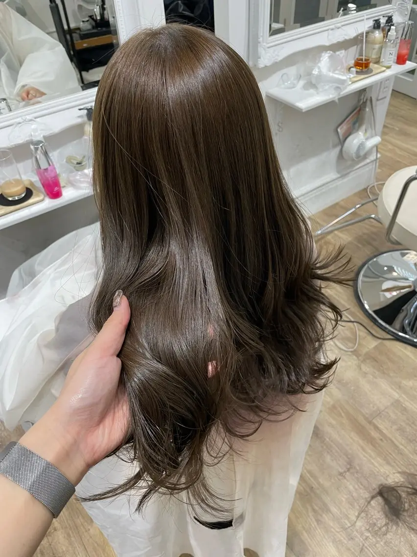 透明感イルミナカラー🎀の写真