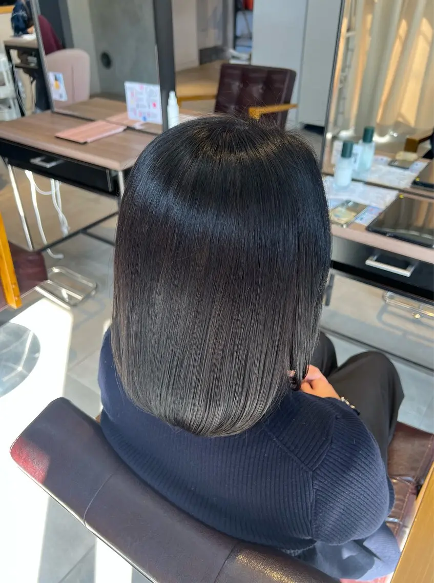 ミディアム ヘアカラー Kako🫧⭐️ アシスタント/モデルのヘアスタイル