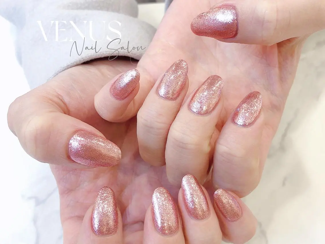 セミロング ハンドネイル VENUS Nail ★池袋徒歩2分のネイルデザイン