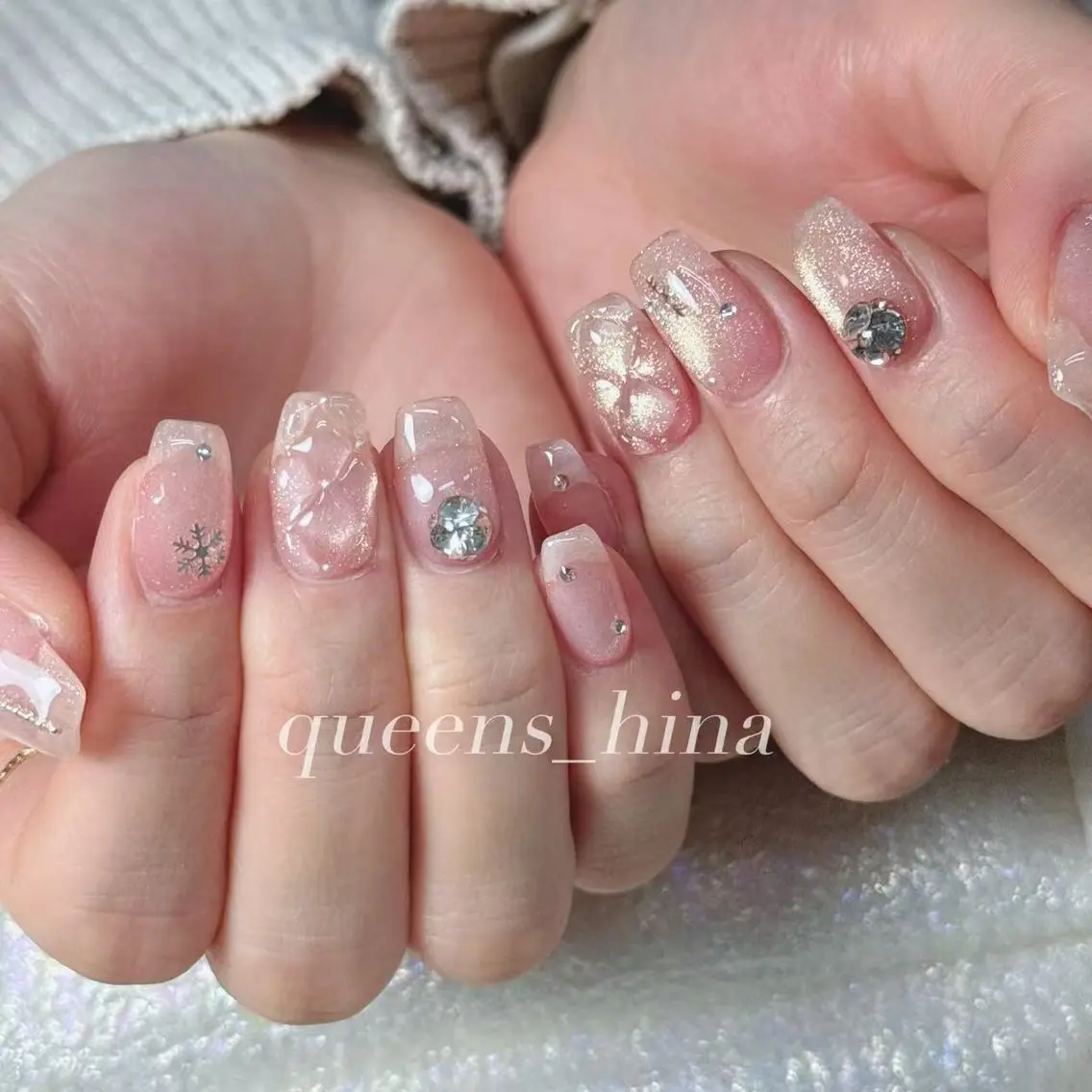 ネイル ハンドネイル Queen's ゆなのネイルデザイン