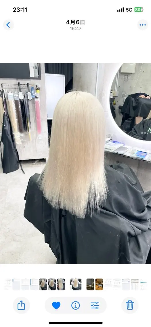 セミロング カラー ヘアカラー トリートメント ヘアセット 🌹ブリーチ/ボブ/ レイヤー渋谷🌹のヘアスタイル