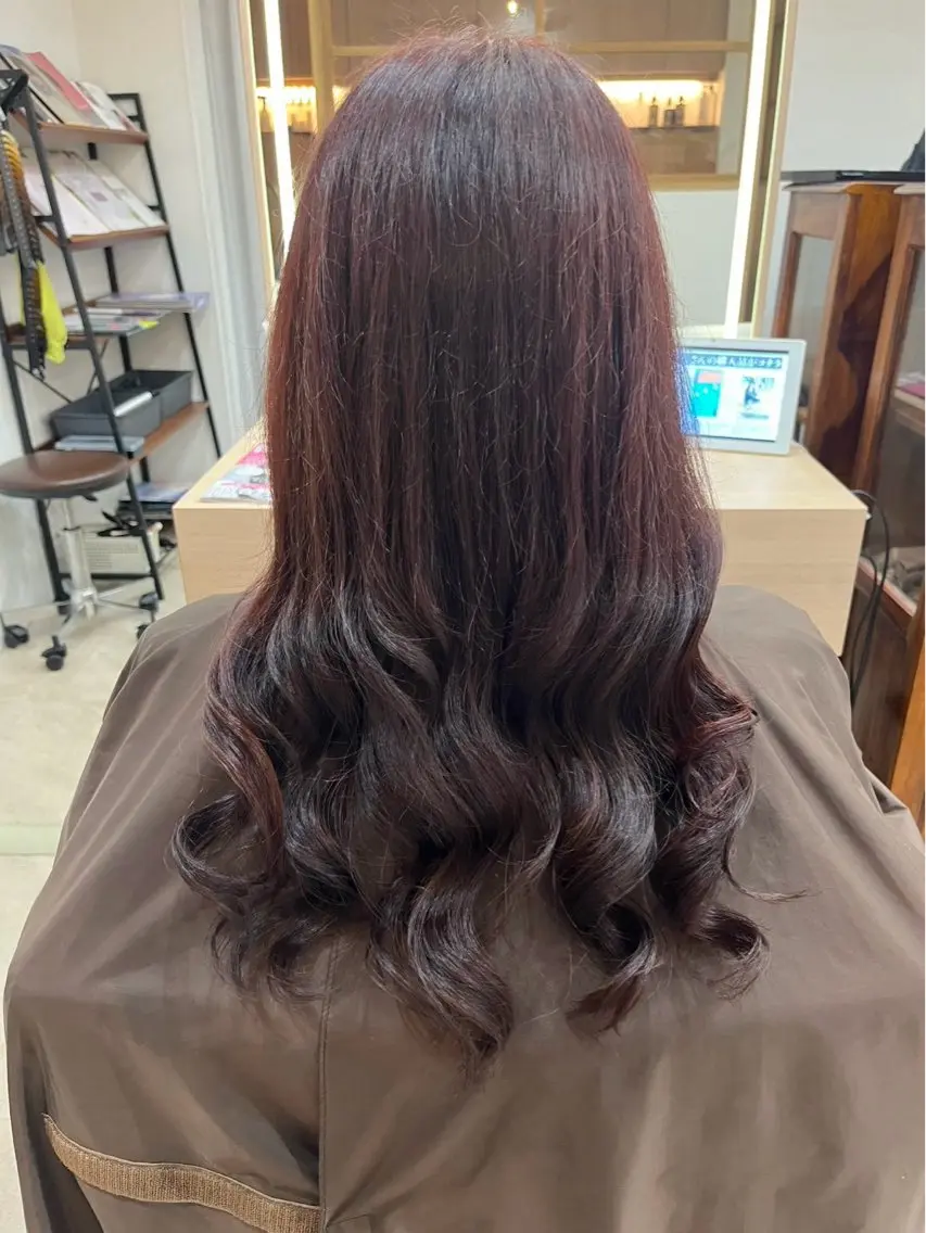 カラー 菅原 ゆめはのヘアスタイル