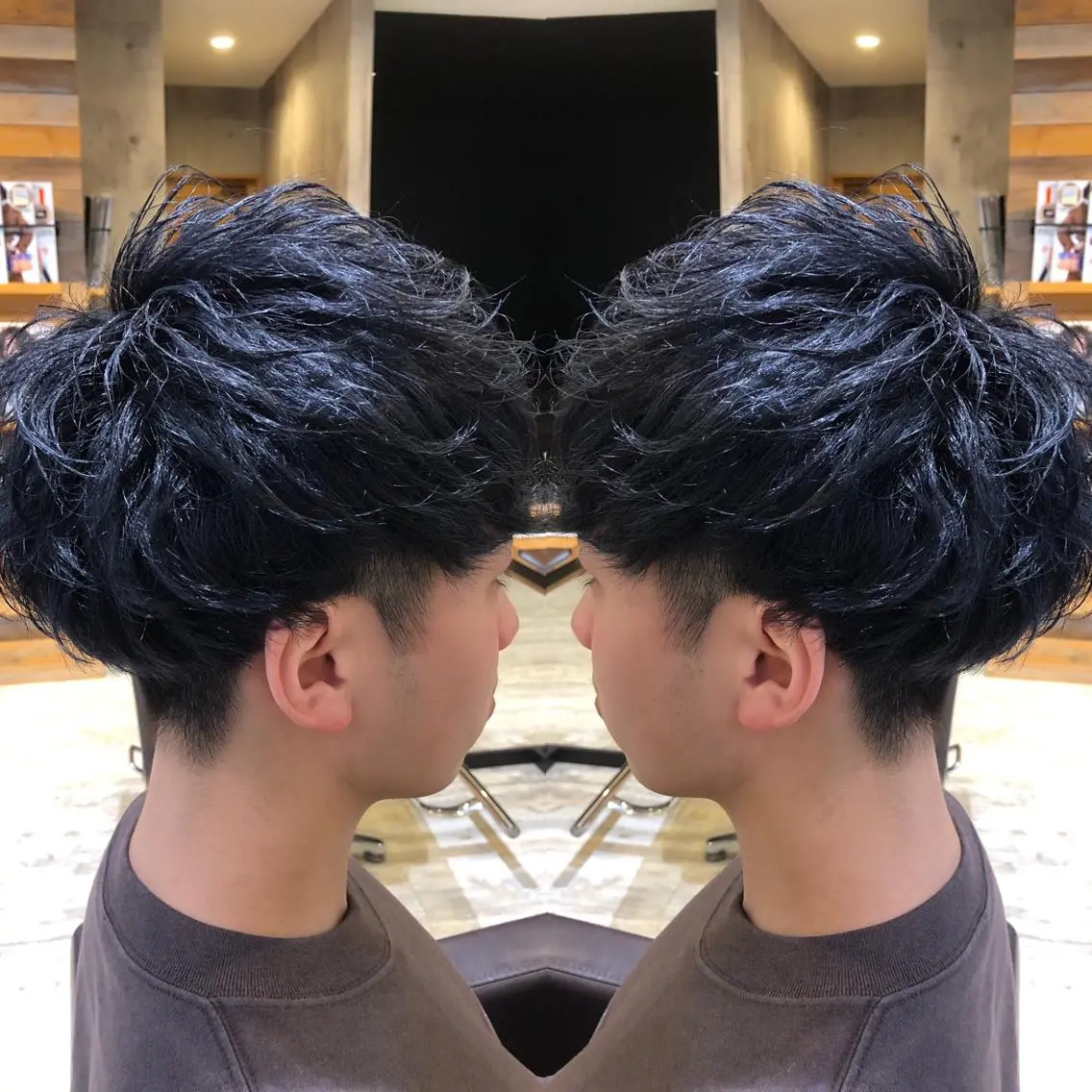 ショート カラー パーマ ヘアアレンジ メンズ キッズ ネイル マツエク・マツパ ヘアカラー トリートメント EnBlesS西宮 マンツーマン神道有基のヘアスタイル