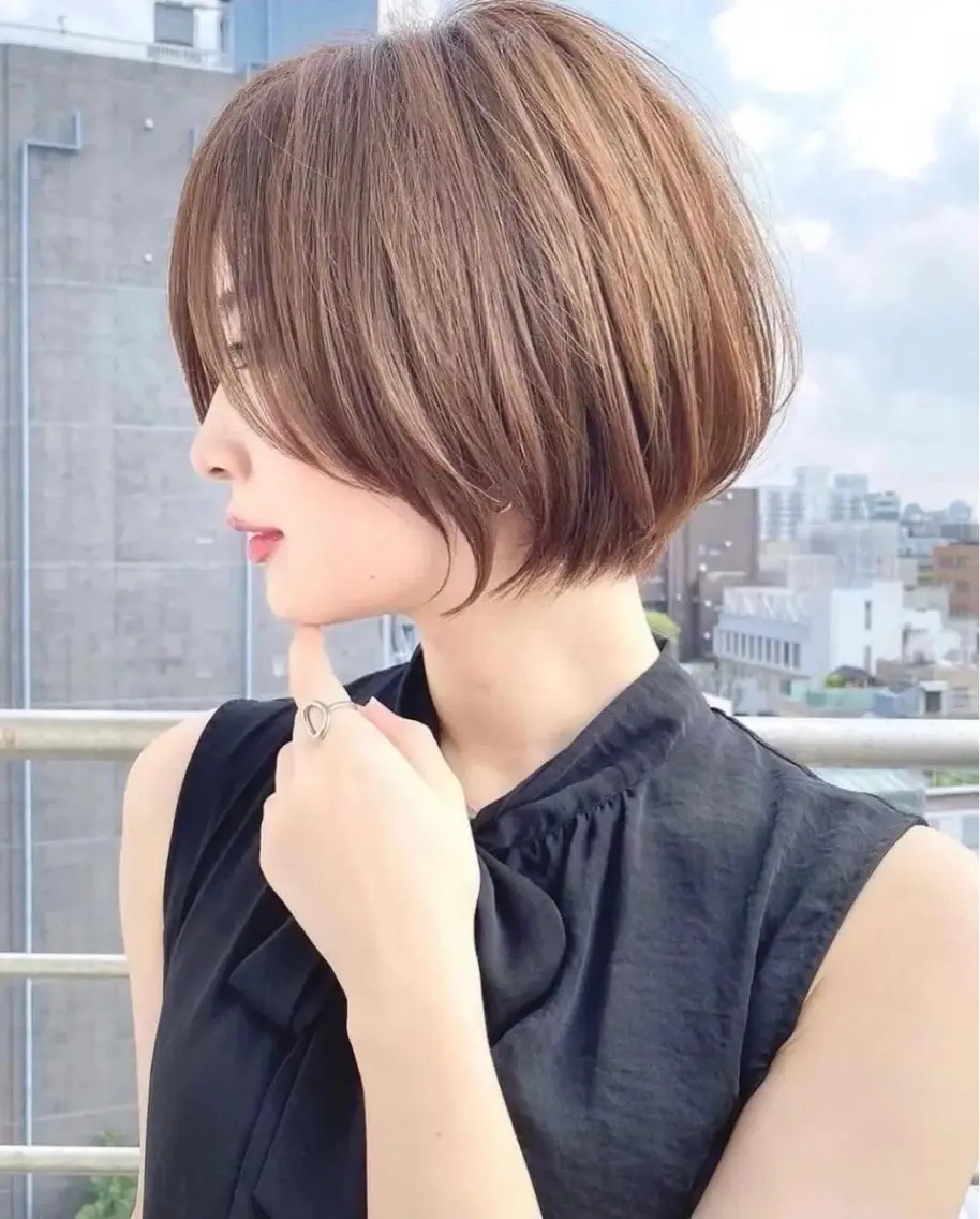 ショート ボブ ショートカット /顔まわり似合わせ✨のヘアスタイル