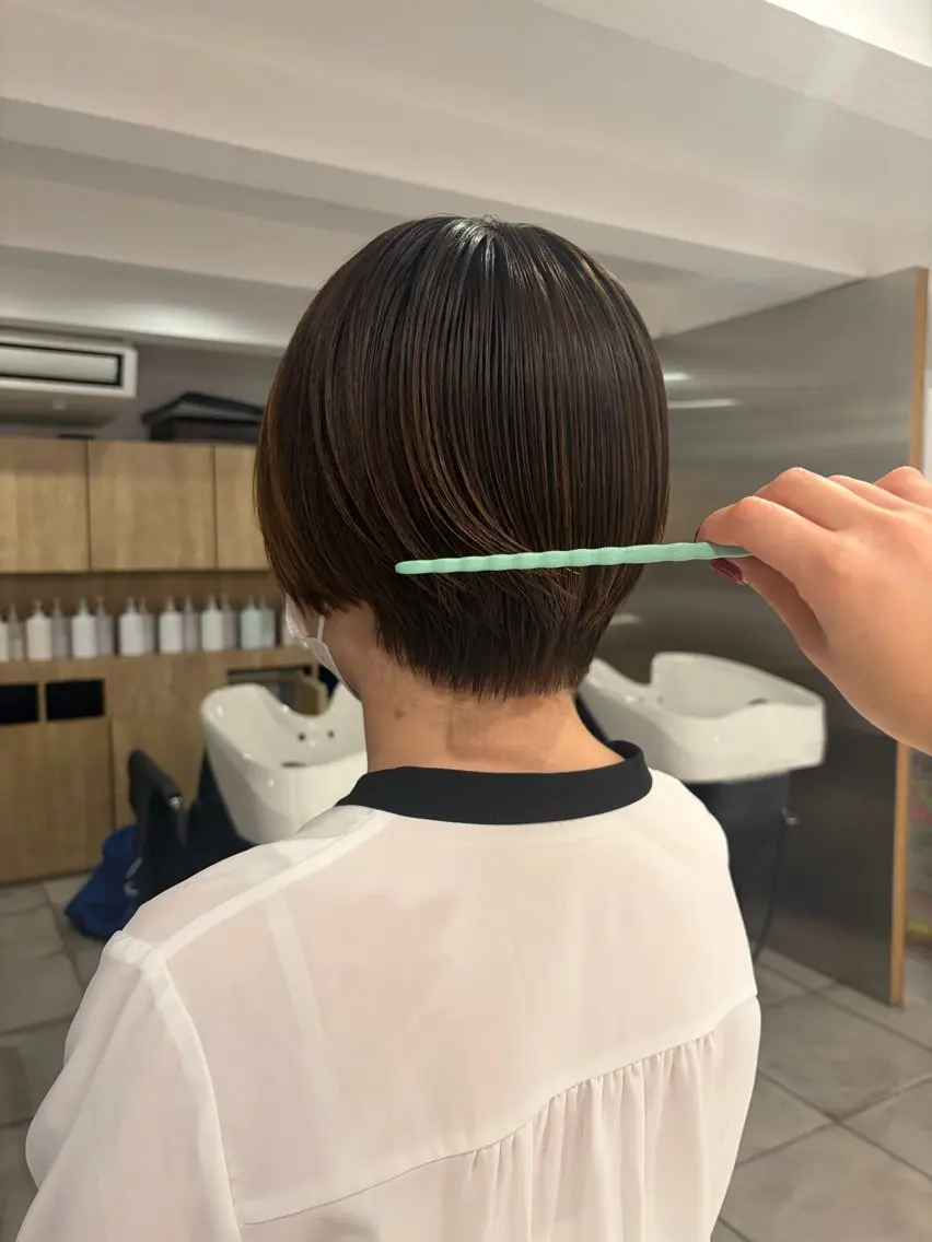 ショート ショートヘア rin 京都美容室のヘアスタイル