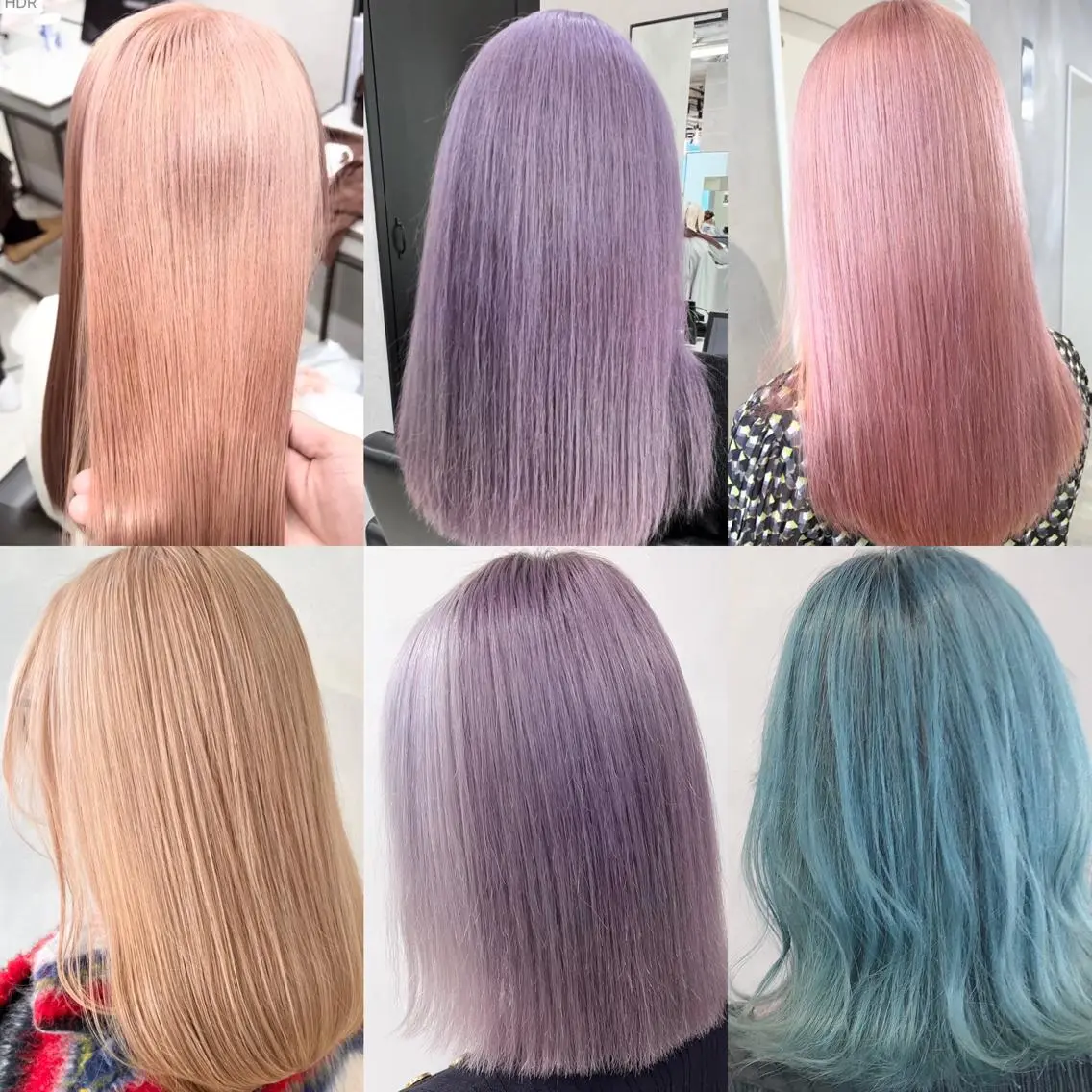 ✂️黒染め履歴のある方にオススメ✂️トリプルカラー(ハイブリーチMIX)&艶トリートメントの写真