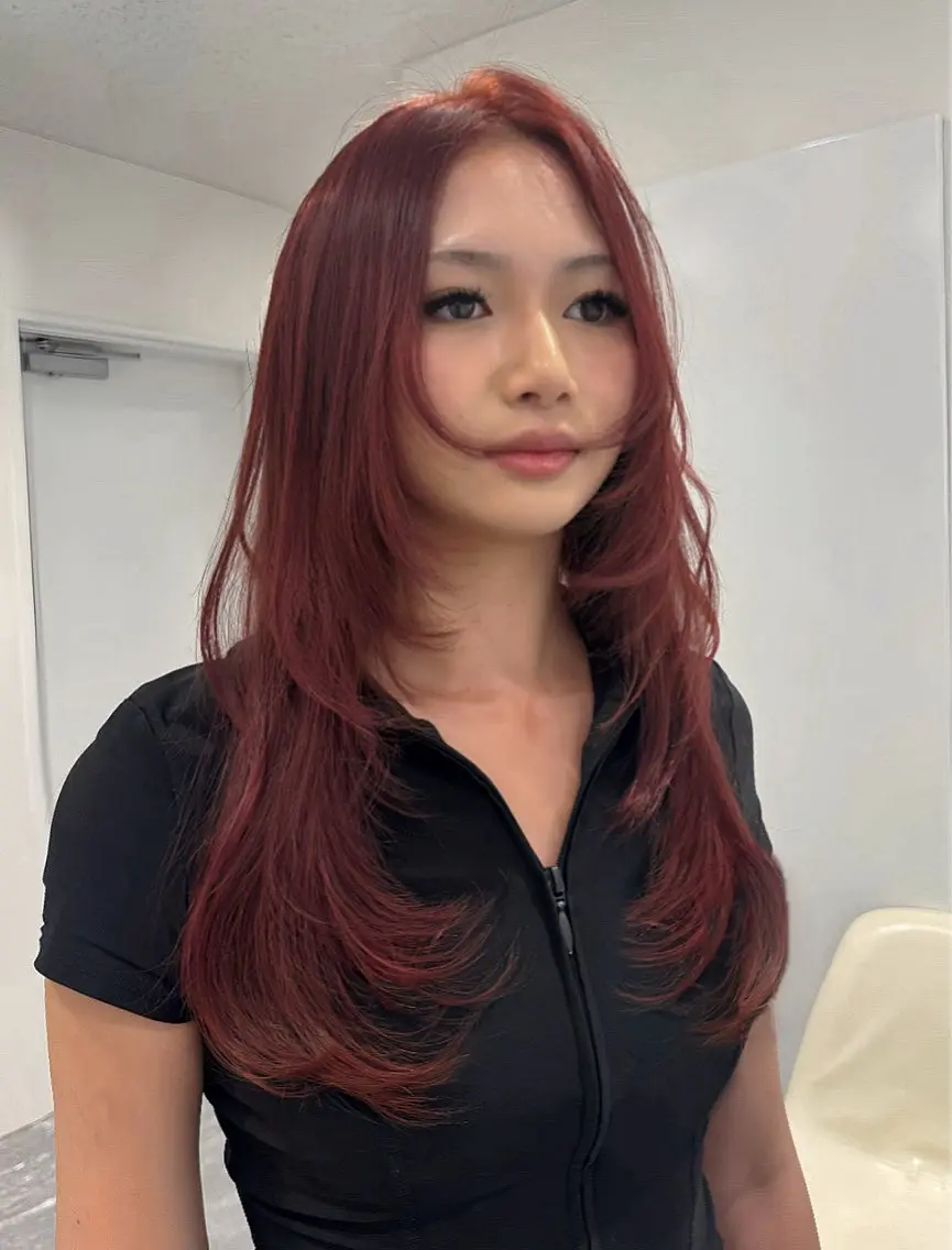 ロング 柔らかい透明感カラー 🎀maria🎀のヘアスタイル