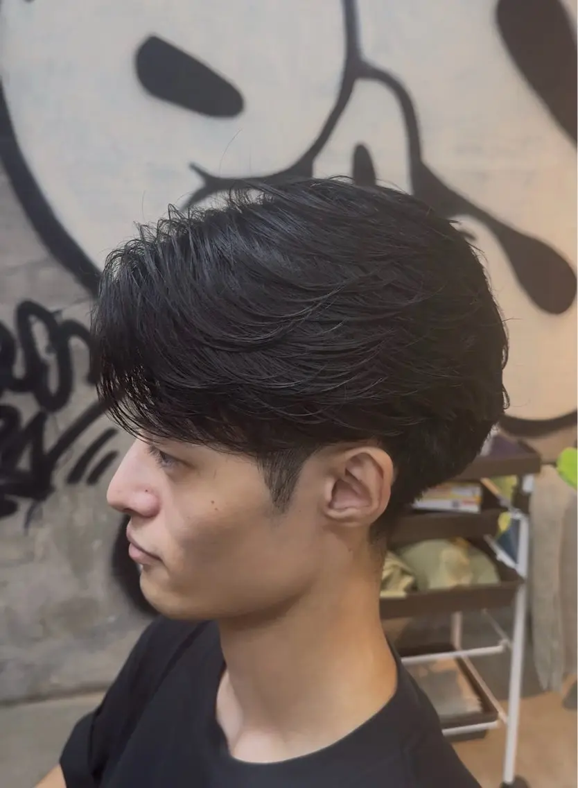 【🧚‍♀️カットパーマモデル募集中⭐️】メンズニュアンスパーマの写真