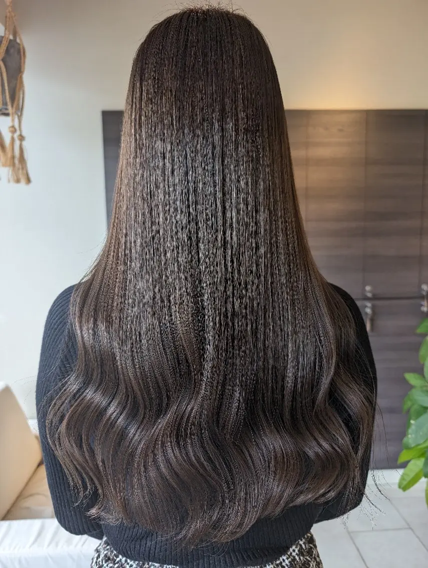 ロング トリートメント seul 美容室のヘアスタイル