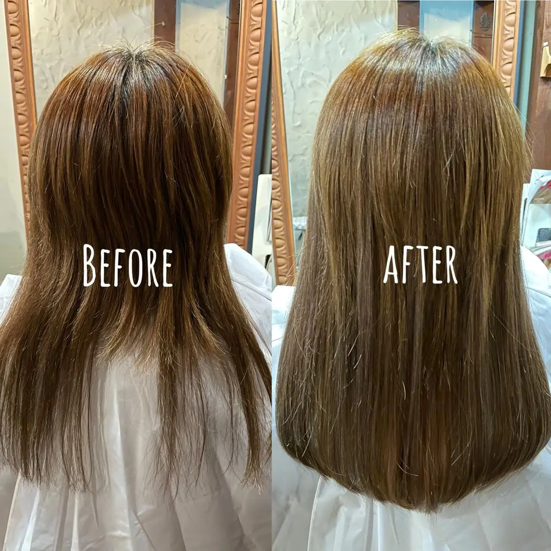ロング シールエクステ エクステ カット エクステ ❤️MASAKO❤️ 🌸🩷エクステ🩷のヘアスタイル