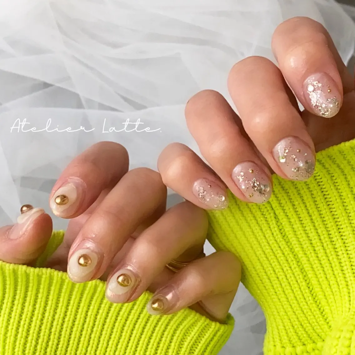 ネイル Atelier Latteのネイルデザイン