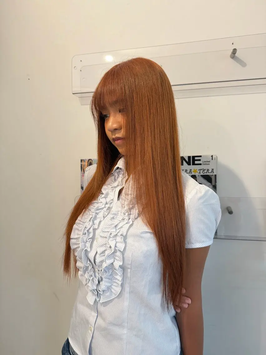 カラー カット ヘアカラー 山本 夏恋のヘアスタイル