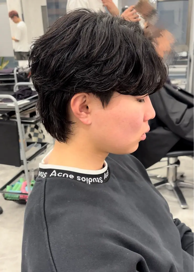 メンズ フェザーパーマ メンズパーマ 💫メンズカット💫 Natsukiのヘアスタイル