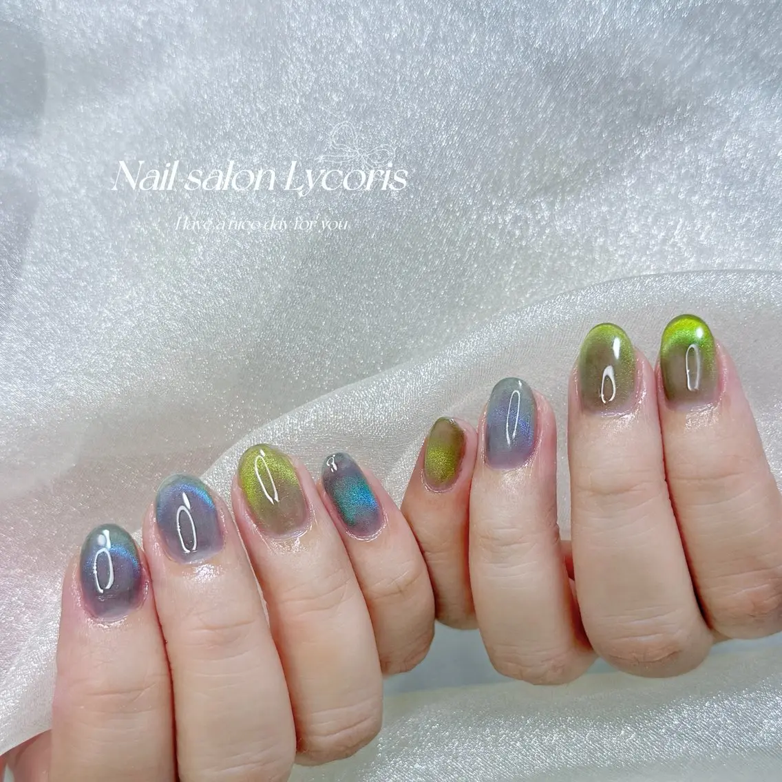ネイル ハンドネイル Nail salon Lycoris キキのネイルデザイン