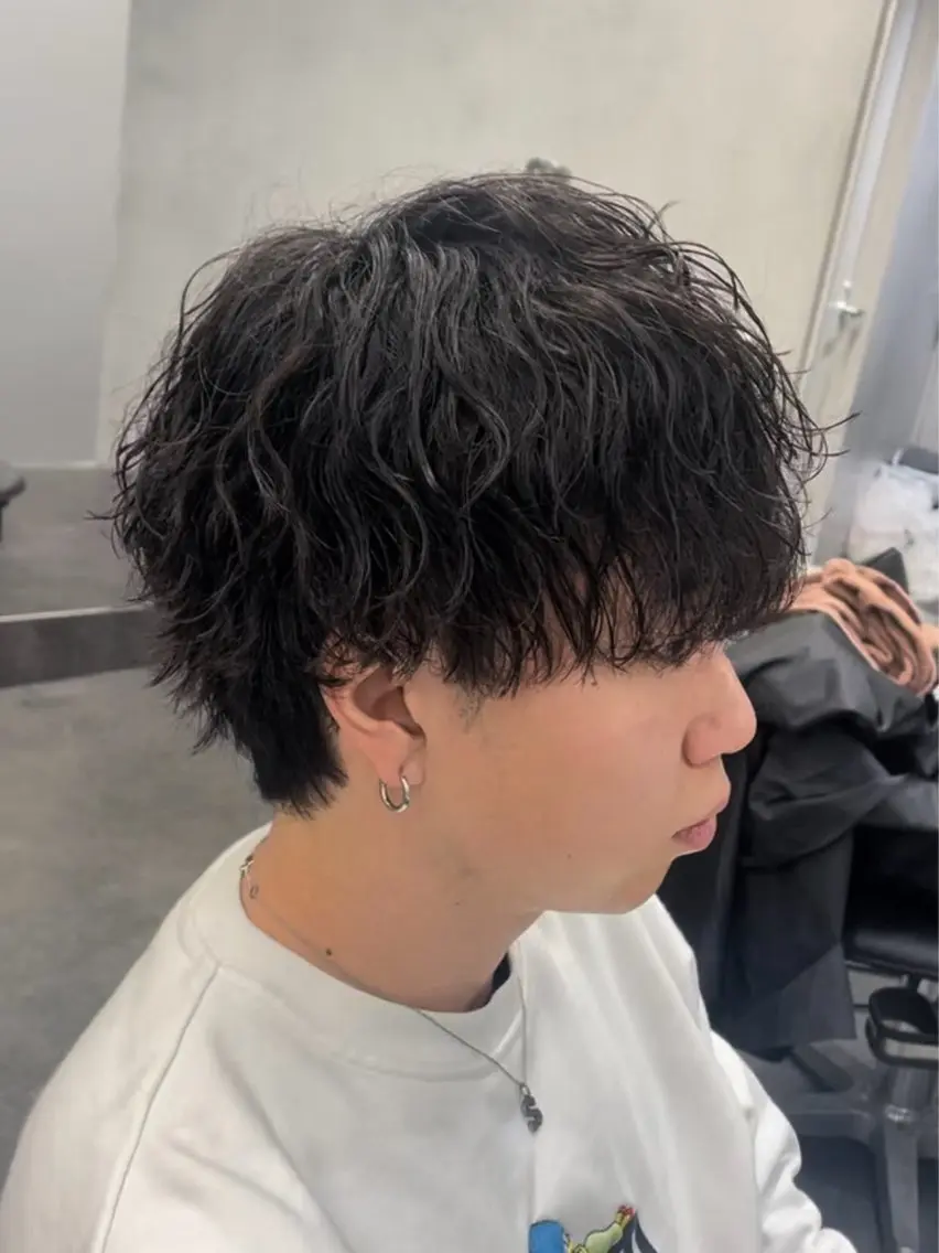 当日予約限定‼️カット+パーマ+3ステップトリートメントの写真