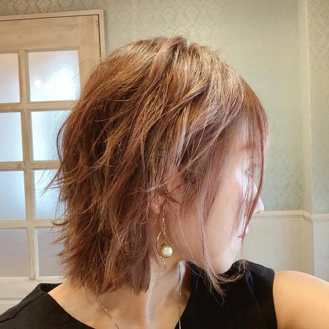 ショート カラー ショートレイヤー レイヤーカット ショートヘア 森 早希絵のヘアスタイル