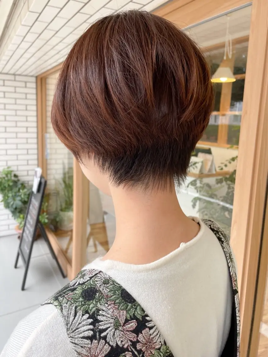 ショート ショートボブ ボブ ショートヘア ⭐️バッサリカット モデル募集⭐️佐野のヘアスタイル