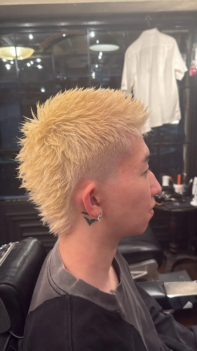 ヘアーブリーチ(ロングヘアー不可)の写真